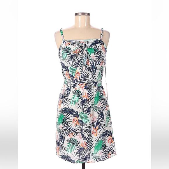Coverstitch Tropical print Julia romper, size small - Picture 1 of 10